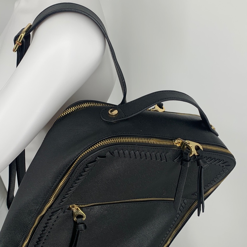 Calpak Black Backpack for Women college school laptop bag used • I love 💕 offers - Picture 6 of 16